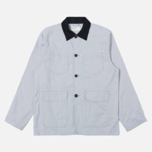 Navy Kennedy Stripe Labour Jacket