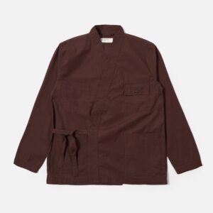 Brown Peached Poplin Osaka Work Jacket