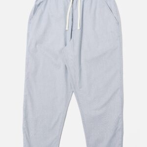 Navy Kennedy Stripe Hi Water Trouser