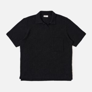 Black Fantasy Checkerboard Vacation Polo