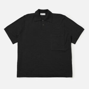 Black Woolcot Bio S/S Pullover Knit Shirt II