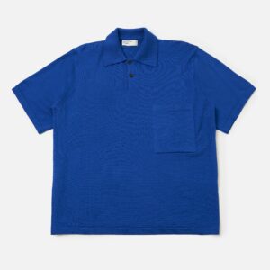Blue Woolcot Bio S/S Pullover Knit Shirt II