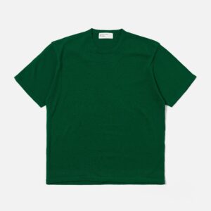 Green Merino Fine Knit Knit Tee