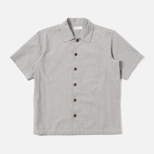 Grey Izumi Cotton S/S Fatigue Shirt