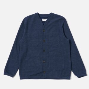 Navy Maiorca Jersey Cardigan